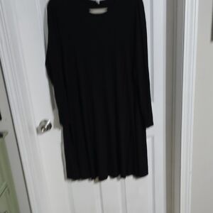 Old Navy Black Long Sleeve Dress